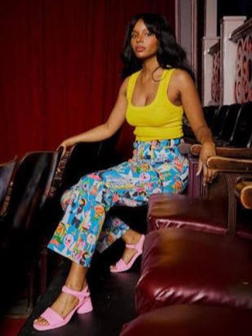 Big Bud Press Bright Blue Bob Baker Marionette theate pants XXS NEW - Picture 6 of 6